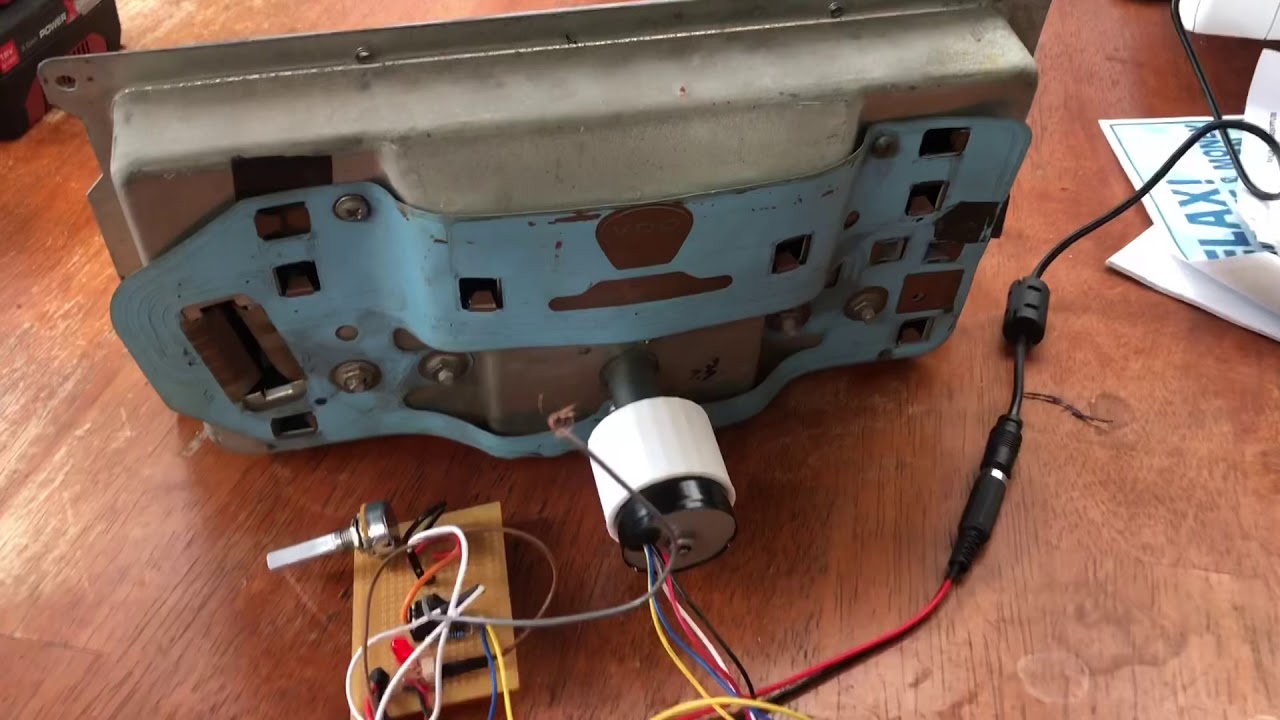 Electronic speedo conversion YouTube