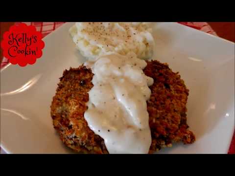 Air Fryer Country Fried Steak/Chicken Fried Steak Recipe