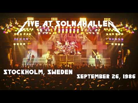 Metallica - Cliff's Last Show, Live in Stockholm, Sweden (1986) [Audio Only]