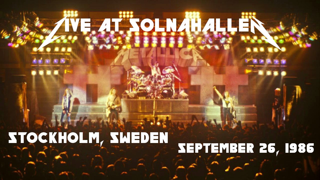 metallica tour sweden