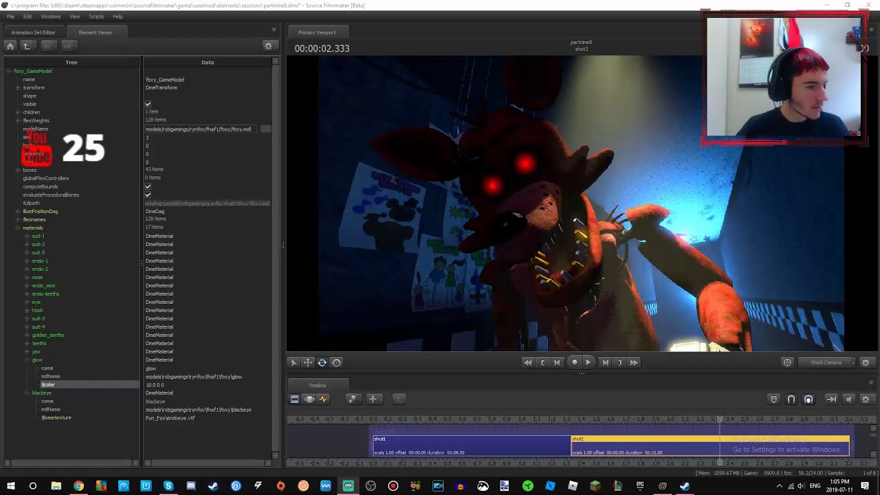 Watch Me Animate My part for my collab (The Monsters Under My Bed