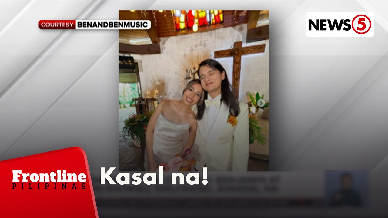 Ben&ben vocalist Paolo Benjamin at non-showbiz girlfriend, ikinasal na | Frontline Pilipinas