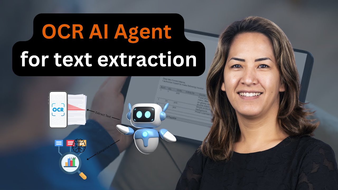 OCR AI Agent for text extraction from receipt and invoice