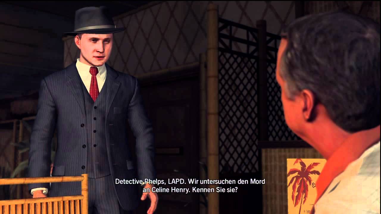 L.A.Noire Case8 Lippenstiftmörder Red Lipstick Murderer 5 Star