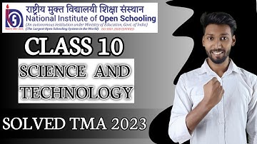 NIOS 10 Class Science and Technology (213) Solved TMA || NIOS Solved TMA for 2023 || English Medium