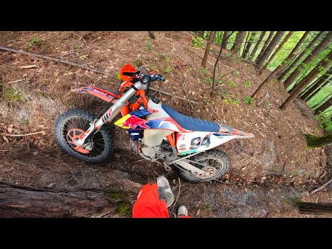 TAKING MY KTM 300 ON SINGLE TRAILS