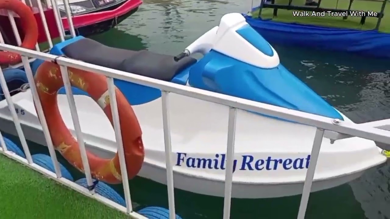 Jet Ski Adventure in Mabali Island 🌊 | River Side Fun & Thrilling Ride!