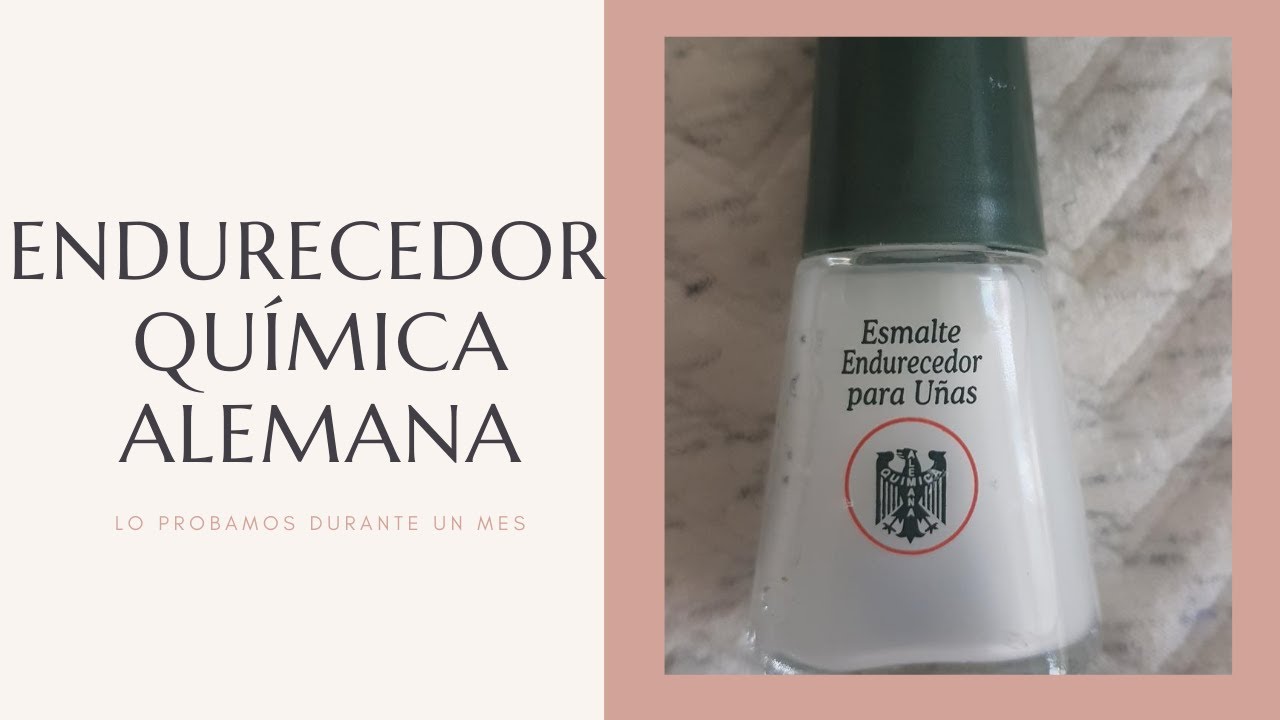 Producto estrella para las uñas "Esmalte Química Alemana"