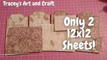 using up some 12x12 sheets to make journal ephemera