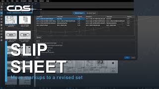 Information Batch Slip Sheet in Bluebeam Revu eXtreme: Move Markups to a Revised Set Update
