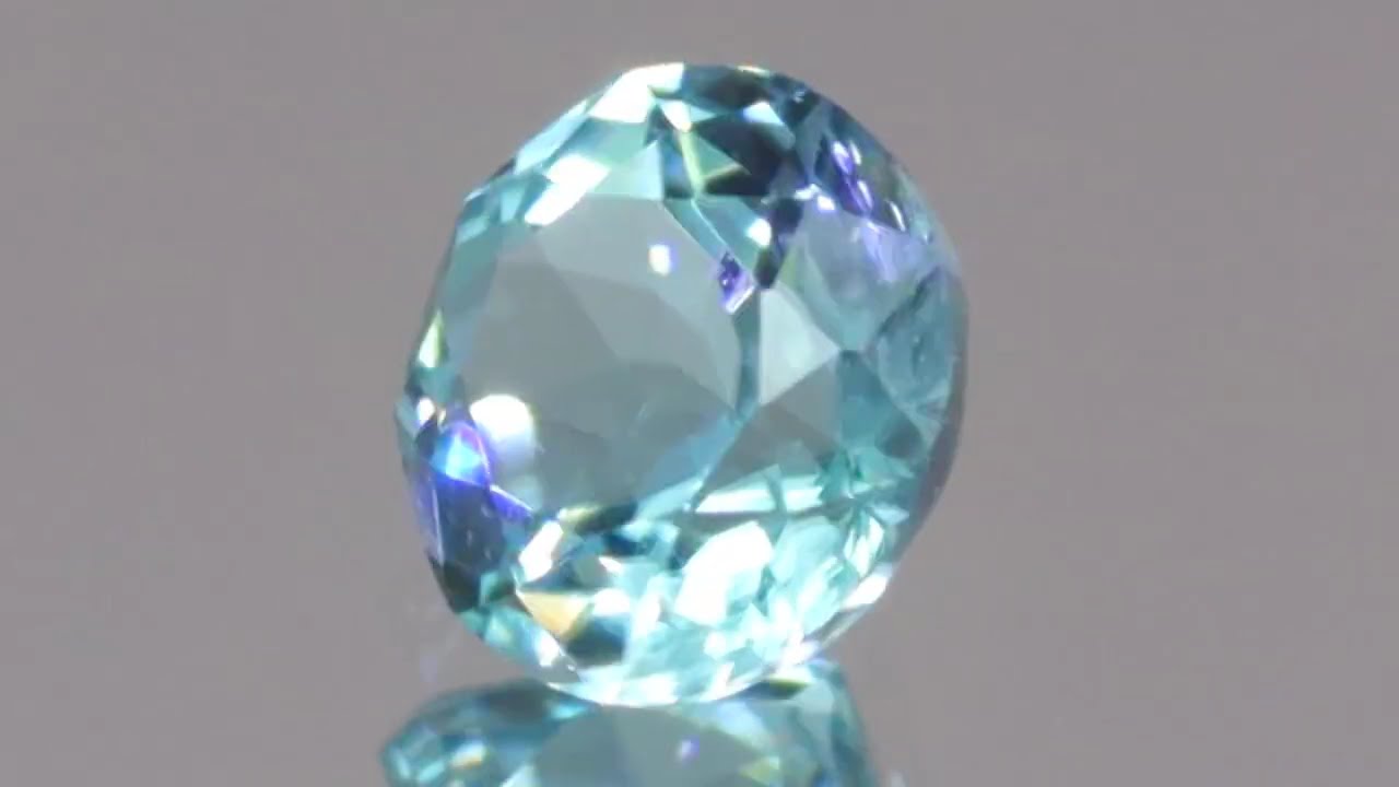 天然グランディディエライト 0.14ct 【グリーンブルー】 マダガスカル