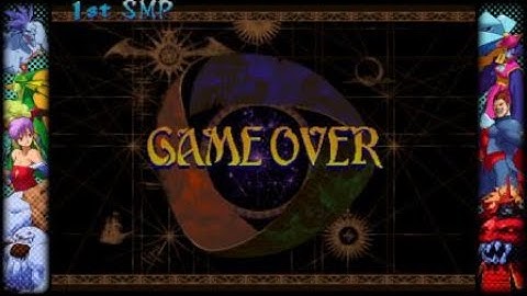 CAPCOM FIGHTING COLLECTION Game Over (Vampire Savior: The Lord of Vampires)