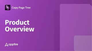 Product Demo: Copy Page Tree (Data Center)