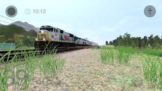 Trainz Simulator 3 KCS SD70MAC RESCUES AMTRAK PASSENGER TRAIN