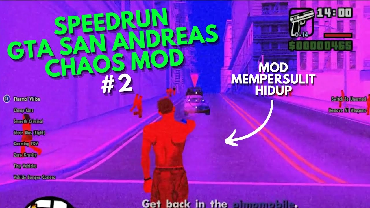 Coba Speedrun GTA San Andreas Chaos Mod #2 - YouTube