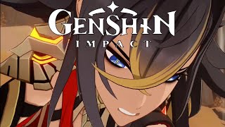 Dehya the Flame-mane epic debut (JP/ENG) | Genshin Impact 3.1 Archon Quest
