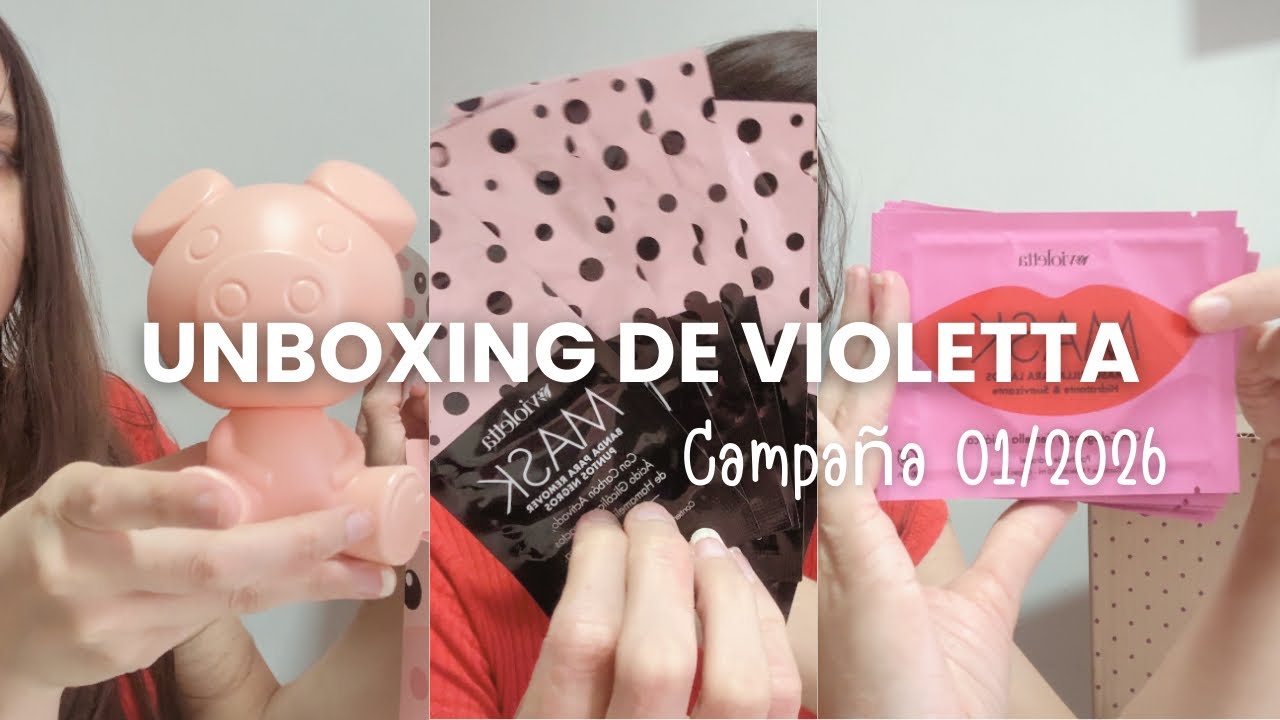 Unboxing de Violetta Cosméticos | Campaña 01/2026 🇦🇷 | 