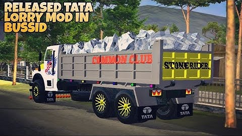 Released Tata Lorry Mod In Bus Simulator Indonesia - Bussid Bus Mod - Bussid Truck Mod - Bussid