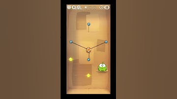 Cut The Rope - Cardboard Box level 1-4 #walkthrough #gameplay #tipsandtricks #cuttherope