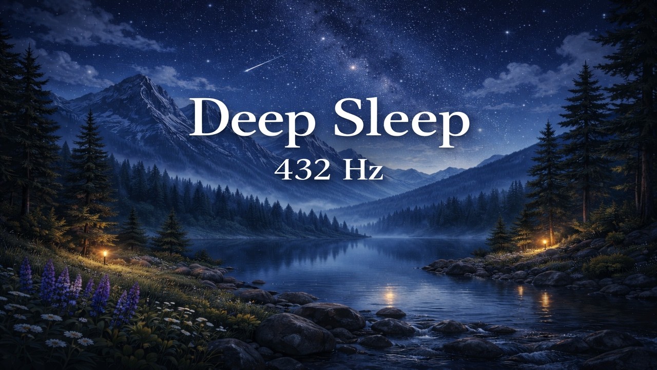 10 Hour Deep Sleep Ambient Soundscape • Calm Night Ambience - Sleep Lab