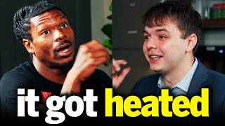 I Confronted Trump Voter on Epstein… instant FIGHT