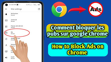 Comment bloquer les pubs sur google chrome | How to block ads on chrome