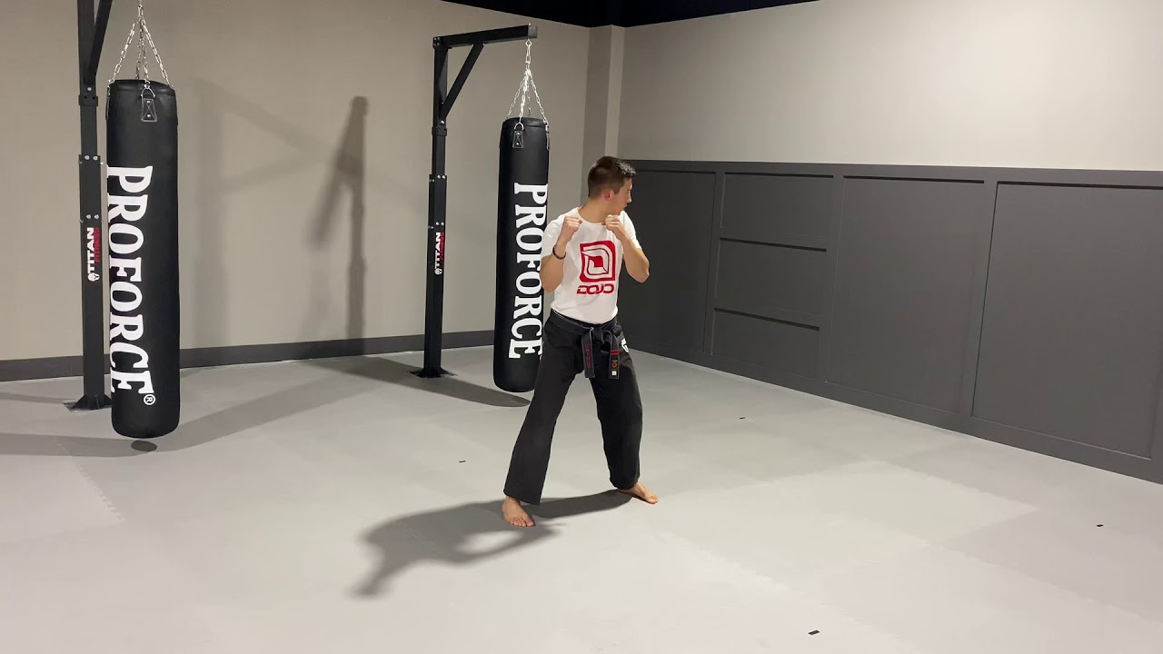 Attacking Back Kick Back Kick - YouTube