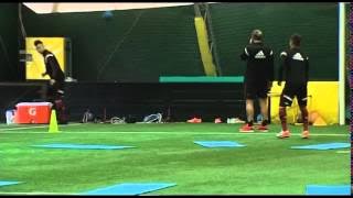 Mastour Hachim & Stephan El Shaarawy freestyle football juggling in Milanello