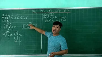 Bài 17.5| Bài Toán Về Cắt Ghép Lò Xo| Dao Động Cơ Học| Nguyễn Minh Dương |