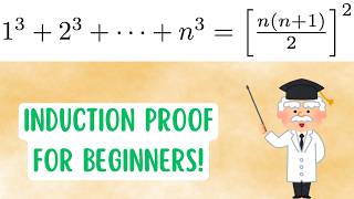 Sum of First n CUBES Formula! | Intro to Mathematical Induction!