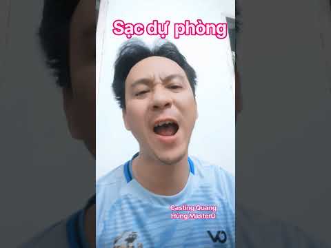 Sạc Dự Phòng Catsting Quang Hùng MasterD #sacduphong #casting #quanghungmasterd #funny #fyp #viral
