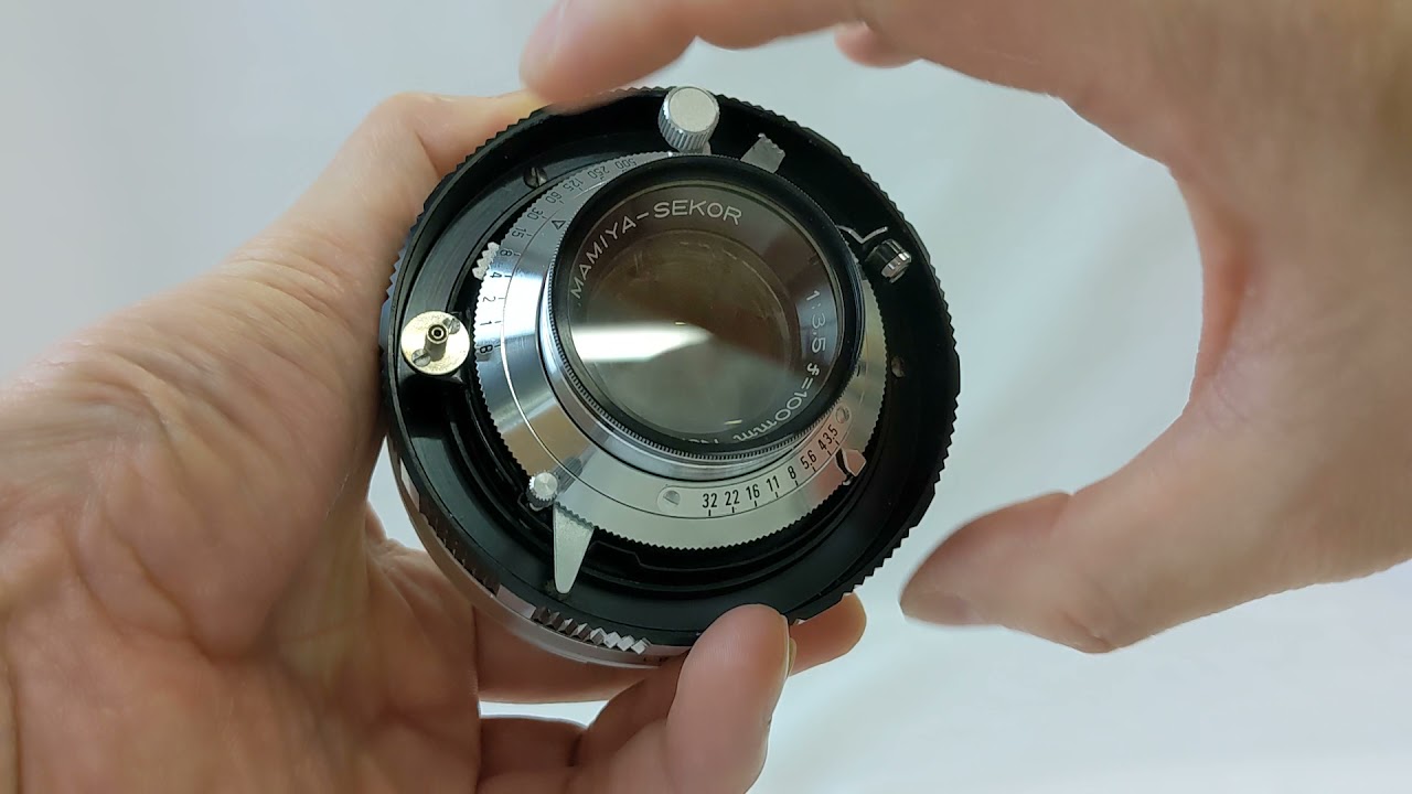 Mamiya Press Super 23 + Mamiya-Sekor 100mm F/3.5 + Focusing Screen
