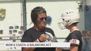 'Pretty much Wonder Woman': Softball mom, coach balances it all