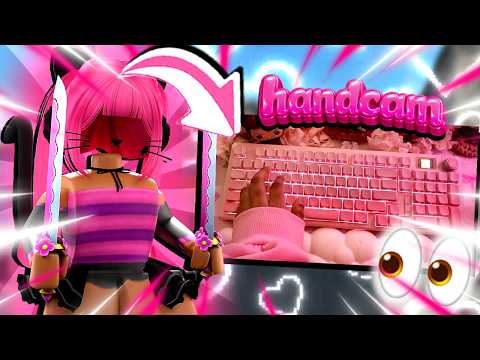 Playing MM2 with HANDCAM! 😱| Murder Mystery 2 |
