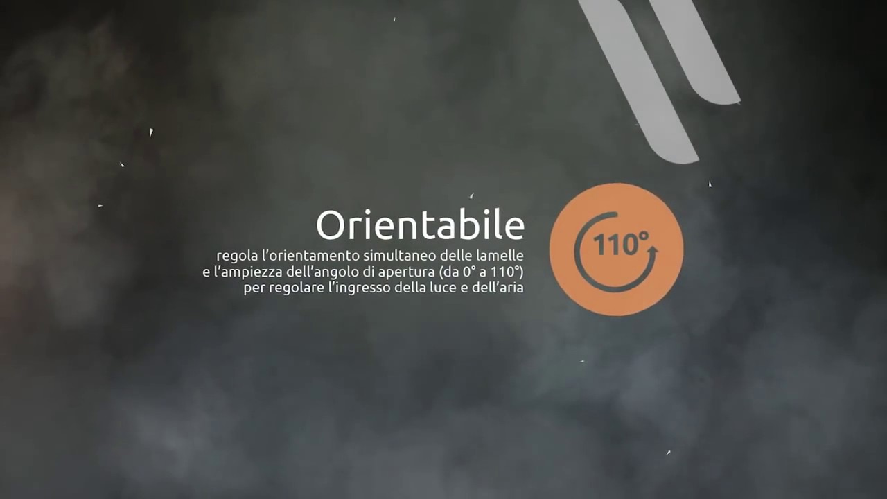 Più che una tapparella orientabile, una persiana avvolgibile