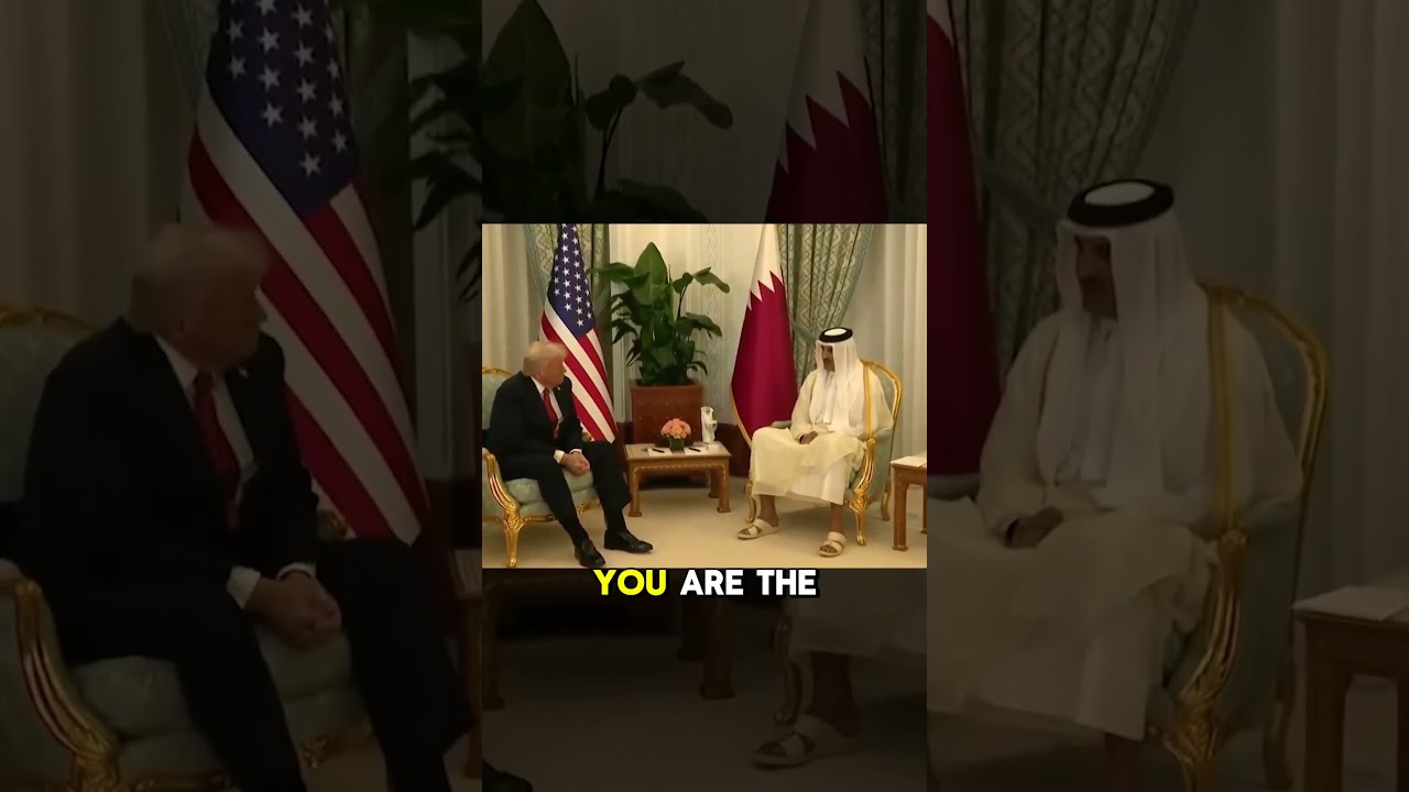 🚨 Trump Makes HISTORY as First U.S. President to Officially Visit Qatar!
