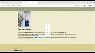 Membuat CV dengan HTML dan CSS - UTS UNIVERSITAS SIBER ASIA