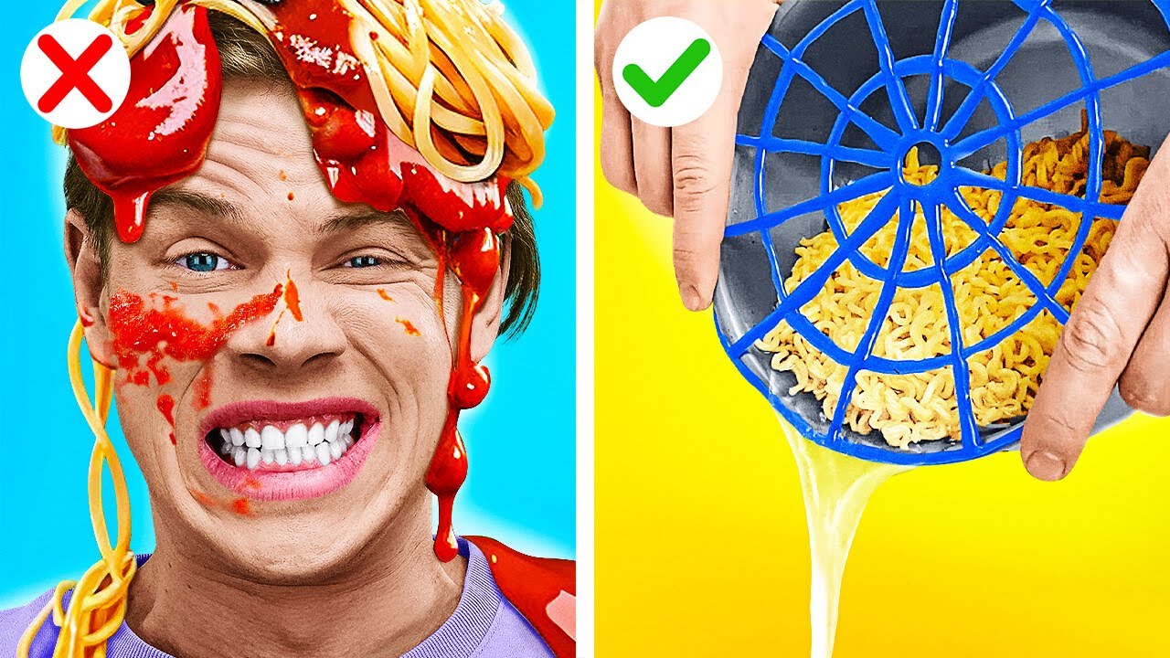 SMART HACKS FOR LAZY PEOPLE || Genius Cooking Tips! Cool Home Hacks by ...