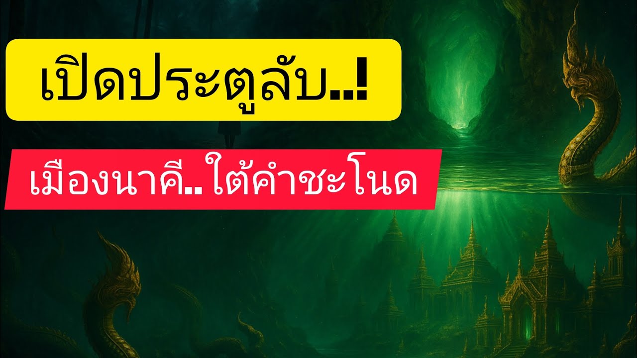 ตำนานถ้ำคำชะโนด : ประตูสู่เมืองนาคีที่ยังหายใจ | เรื่องจริงจากป่าศักดิ์สิทธิ์แห่งพญานาค