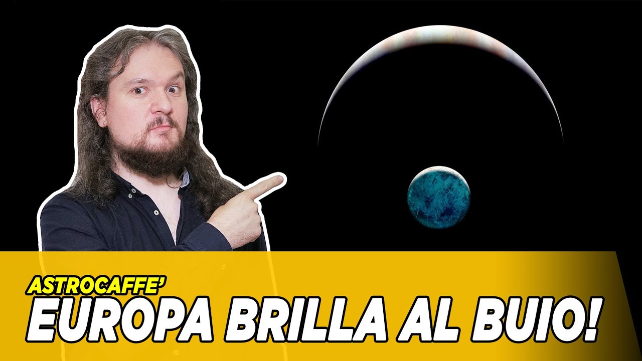 Europa brilla al buio !