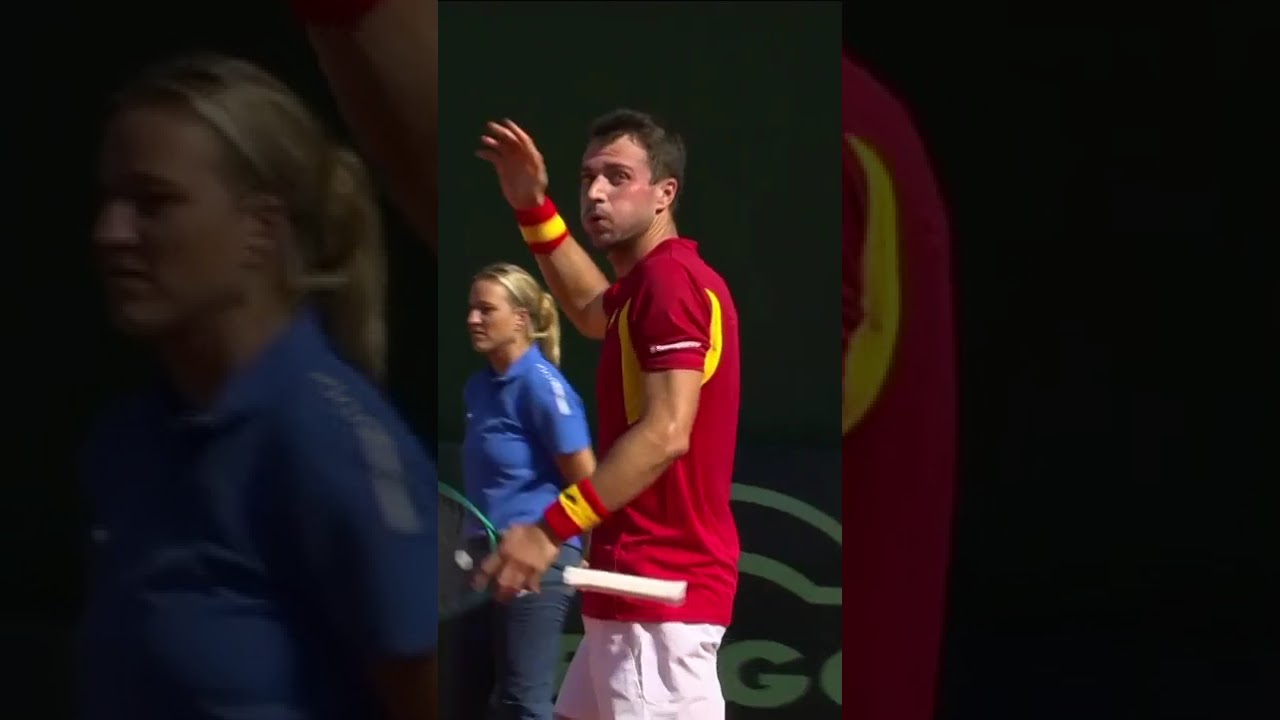 What a WINNER 😮💨 #Tennis #DavisCup #Shorts