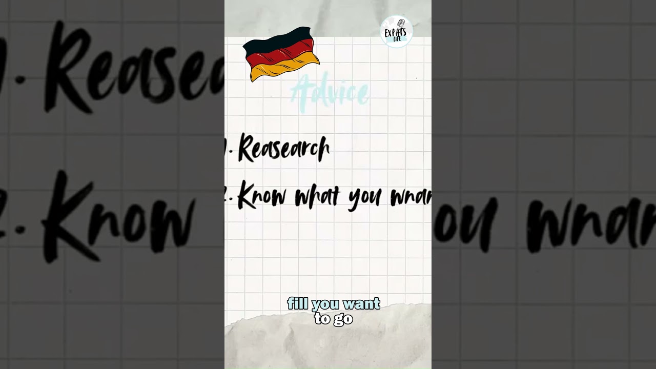 Should STUDENTS Come to GERMANY?