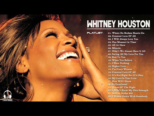 Whitney Houston Greatest Hits Full Album|| Best Songs of World Divas  Whitney Houston Vol.4 class=