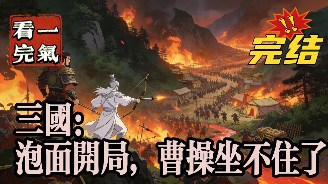 💥💥💥完结！《三国：泡面开局，曹操坐不住》李峰穿越三国乱世，在面对饥荒、瘟疫、地震等诸多局面下，意外开启三国商城，一级商城开启，获得新手大礼包一万份泡面。#三国 #漫画解说#穿越#有声漫画#爽文