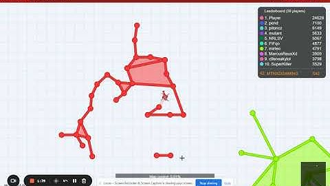 my run to first place in defly.io with 10 kills