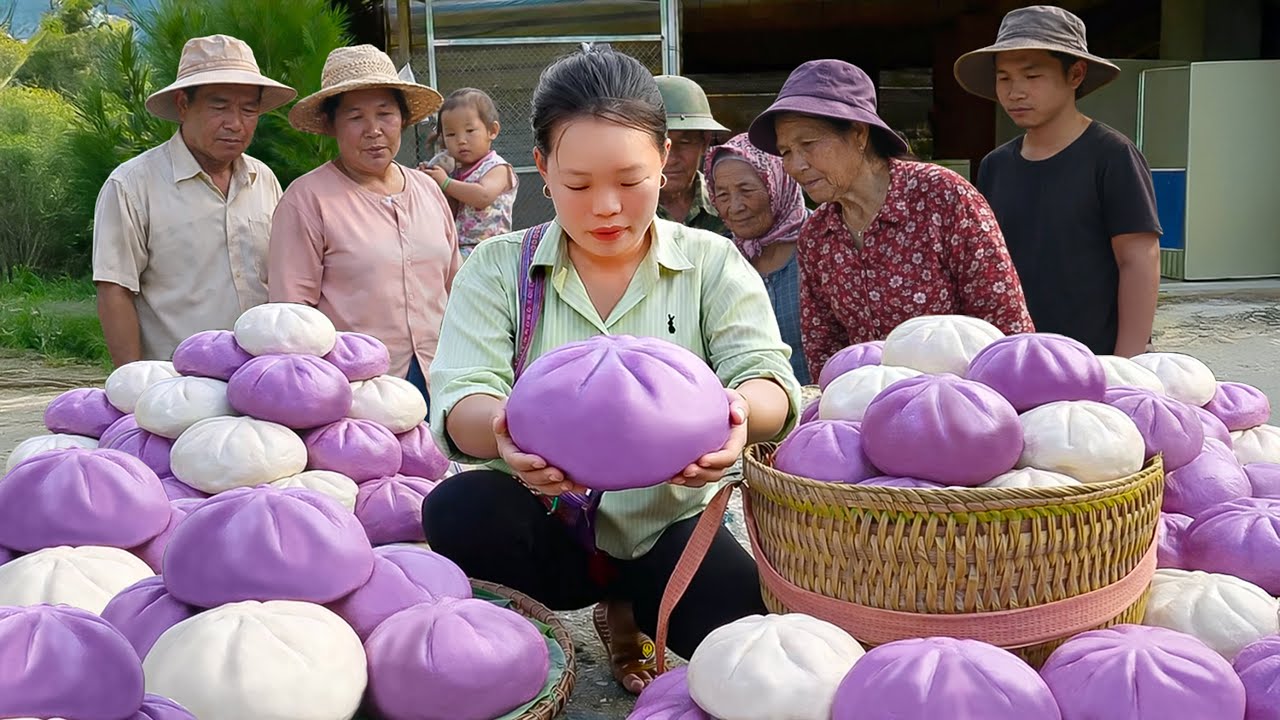 Recipe for Making Delicious Dumplings with Bird Eggs and Meat to Sell at the Market | Simple Life