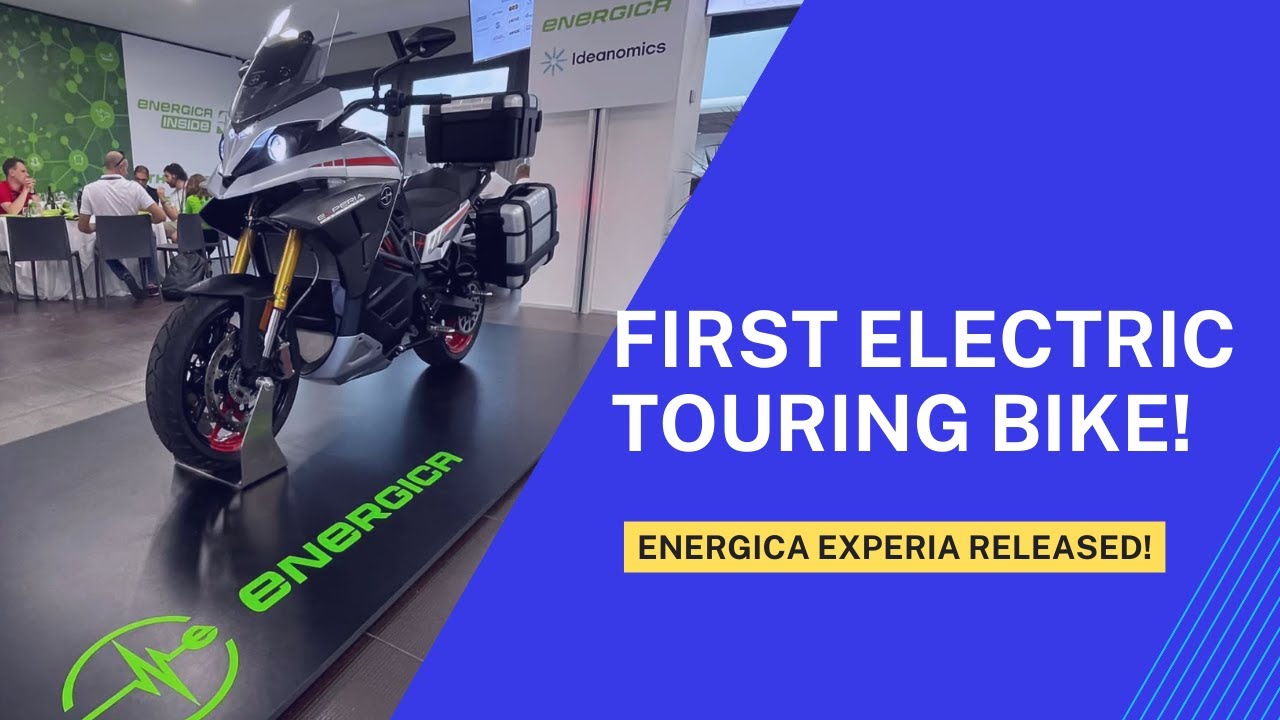 New 2023 Energica Experia Green Tourer Electric Motorcycle! YouTube