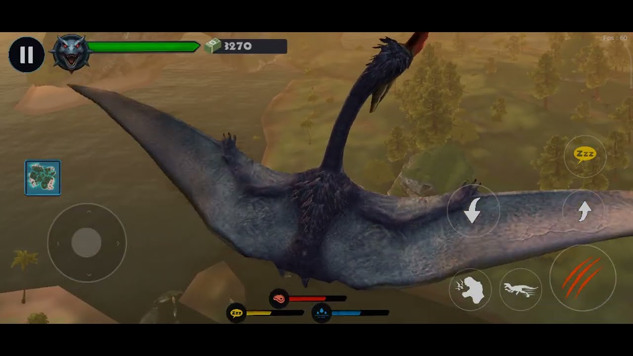 QuetzalCoatlus Gameplay In Jurassic clash 🪶