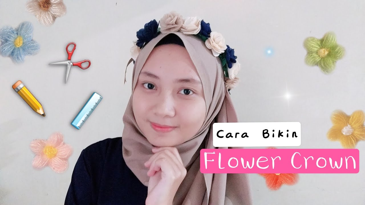 Cara Membuat Flower Crown | Kerajinan Tangan