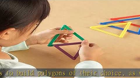 hand2mind AngLegs Geometry Set with 2 Protractors, Explore Angles, Shapes, and Geometry, Triangle G